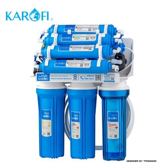 Karofi KT08 Máy lọc nước không vỏ tủ lắp gầm bếp